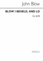 John Blow, I Beheld, And Lo! SATB Chorpartitur