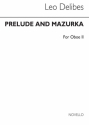 Lo Delibes, Prelude & Mazurka (Cobb) Oboe 2 Oboe Buch