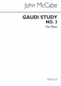 John McCabe, Gaudi Study No.3 for Piano Klavier Buch