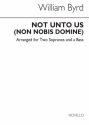 William Byrd, Not Unto Us (Non Nobis Domine) Atb Men's Voices Chorpartitur