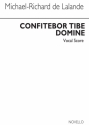 Michel-Richard Delalande, Confitebor Tibi Domine SATB and Piano Buch