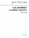 John McCabe, Clarinet Quintet - 'La Donna' (Parts) Clarinet and String Quartet Buch