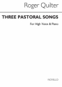 3 Pastoral Songs op.22  for high voice and piano