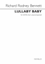 Richard Rodney Bennett, Lullaby Baby SATB Chorpartitur