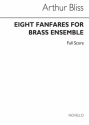 Arthur Bliss, Eight Fanfares Brass Ensemble Brass Instruments Partitur