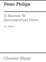 Philips: O Beatum Et Sacrosanctum Diem SSATB SATB Single Sheet