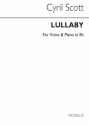 Cyril Scott, Lullaby Op.57 No.2 In Eb Medium Voice and Piano Buch