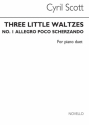 Cyril Scott, Three Little Waltzes (Mov.1 Piano Duet Buch