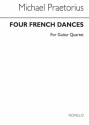 Michael Praetorius, Four French Dances for Guitar Gitarre Buch