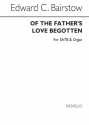 Edward Bairstow, Of The Father's Love Begotten SATB and Organ Chorpartitur