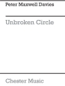 Peter Maxwell Davies: Unbroken Circle (Miniature Score) Alto Flute, Bass Clarinet, Cello, Piano Chamber, Viola Miniature Score