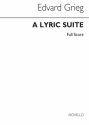 A Lyric Suite for brass ensemble score