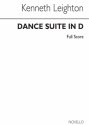 Kenneth Leighton, Dance Suite No.1 In D Op.53 Orchestra Partitur