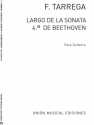 Ludwig van Beethoven, Largo De La Sonata No.4 Op.7 Gitarre Buch