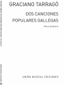 Dos Canciones Populares Gallegas Gitarre Buch