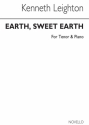 Kenneth Leighton, Earth Sweet Earth (Laudes Terrae) Op. 94 Tenor Voice and Piano Buch