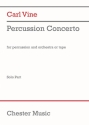 Carl Vine, Percussion Concerto Percussion Stimme