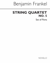 Benjamin Frankel, String Quartet No.5 (Parts) Streichquartett Buch