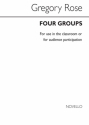 Gregory Rose, Four Groups for Solo Voice Vocal Buch