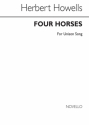 Herbert Howells, Four Horses Vocal and Piano Chorpartitur