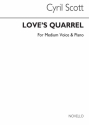 Cyril Scott, Love's Quarrel Op55 No.1 (Key-b Flat) Medium Voice and Piano Buch