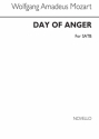 Wolfgang Amadeus Mozart, Day Of Anger Chor Chorpartitur