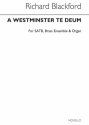 Richard Blackford, A Westminster Te Deum (Brass Ensemble Parts) Blechblserensemble Buch