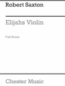 Robert Saxton: Elijah's Violin (Full Score) Orchestra Score