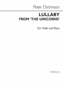 Peter Dickinson, Lullaby From 'The Unicorns' Violine und Klavier Buch