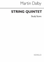 Martin Dalby, String Quintet 1972 String Instruments Studienpartitur