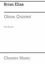 Brian Elias: Oboe Quintet (Score) Oboe, String Quartet Score