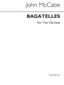 John McCabe, John Bagatelles for Two Clarinets Clarinet Buch