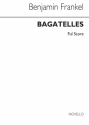 Benjamin Frankel, Bagatelles For 11 Instruments Orchestra Ensemble Partitur