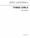 John Lanchbery, Three Girls for Brass Quintet (Parts) Blechblserquintett Buch