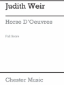 Judith Weir: Horse D'oeuvres (Full Score) Mezzo-Soprano, Orchestra Score