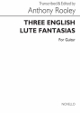 Anthony Rooley, Three English Lute Fantasias Gitarre Buch