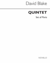 David Blake, Quintet For Clarinet And Strings (Parts) Clarinet and Strings Buch