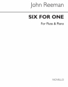 John Reeman, Six For One for Flute and Piano Flute, Oboe, Violin and Piano Buch