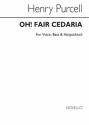 Henry Purcell, Oh! Fair Cedaria Voice and Continuo Buch