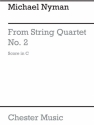 Michael Nyman: From String Quartet No.2 (Score) Saxophone (Quartet) Score