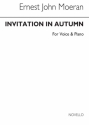 E.J. Moeran, Invitation In Autumn In G High Voice and Piano Buch