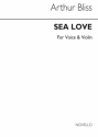 Arthur Bliss, Sea Love Voice Violin Buch