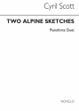 Cyril Scott, Two Alpine Sketches Op58 Piano Duet Piano Duet Buch