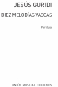 Diez Melodias Vascas Orchestra Studienpartitur