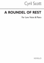 Cyril Scott, A Roundel Of Rest Op52 No.2 (Key-c) Low Voice and Piano Buch