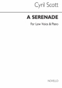 Cyril Scott, A Serenade Op61 No.1-low Voice/Piano (Key-d) Low Voice and Piano Buch