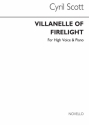 Cyril Scott, Villanelle Of Firelight-high Voice/Piano (Key-c) High Voice and Piano Buch