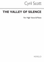 Cyril Scott, The Valley Of Silence Op74 No.4 High Voice and Piano Buch