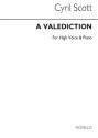 Cyril Scott, A Valediction-high Voice/Piano (Key-b Flat) High Voice and Piano Buch