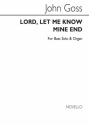 John Goss, Lord Let Know Mine End SATB Chorpartitur